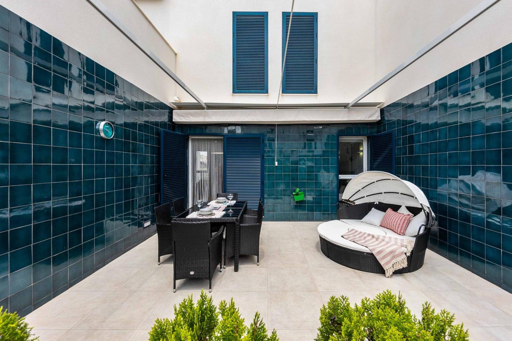 Turquesa Del Mar - Sun & Beach & Golf & Bike - Large Terrace Ground-Floor Spanish Apartment Dehesa de Campoamor  المظهر الخارجي الصورة