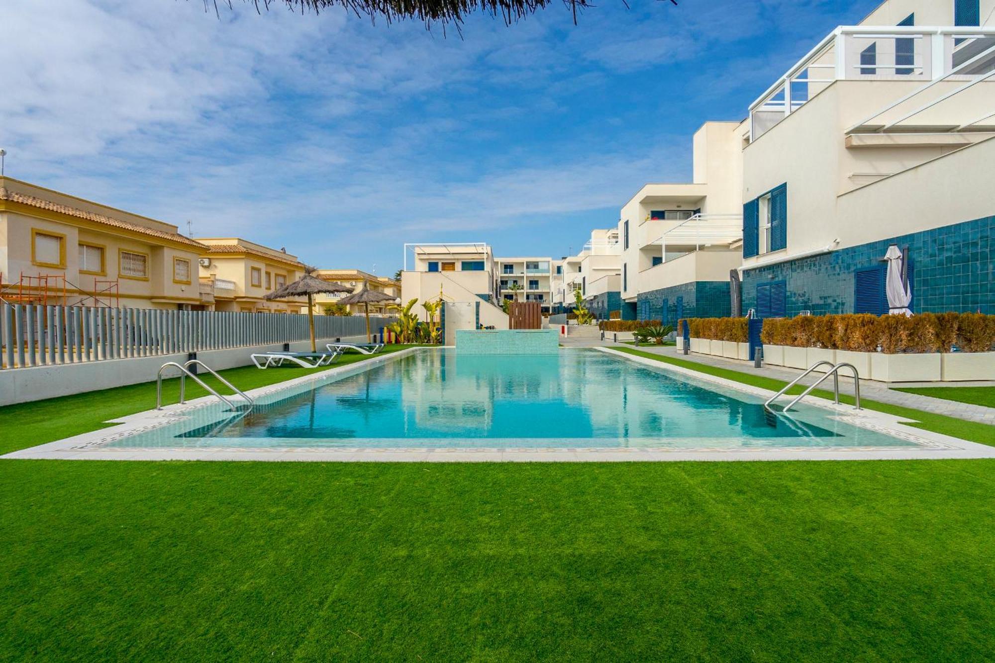 Turquesa Del Mar - Sun & Beach & Golf & Bike - Large Terrace Ground-Floor Spanish Apartment Dehesa de Campoamor  المظهر الخارجي الصورة