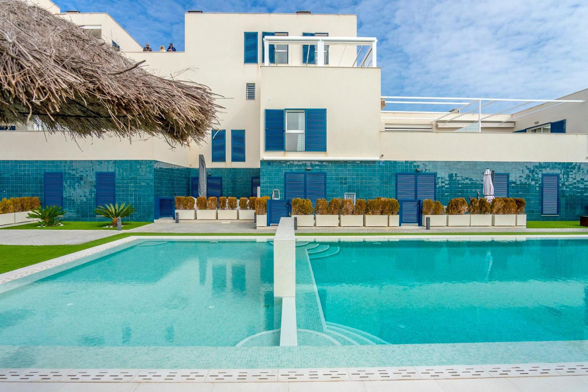 Turquesa Del Mar - Sun & Beach & Golf & Bike - Large Terrace Ground-Floor Spanish Apartment Dehesa de Campoamor  المظهر الخارجي الصورة