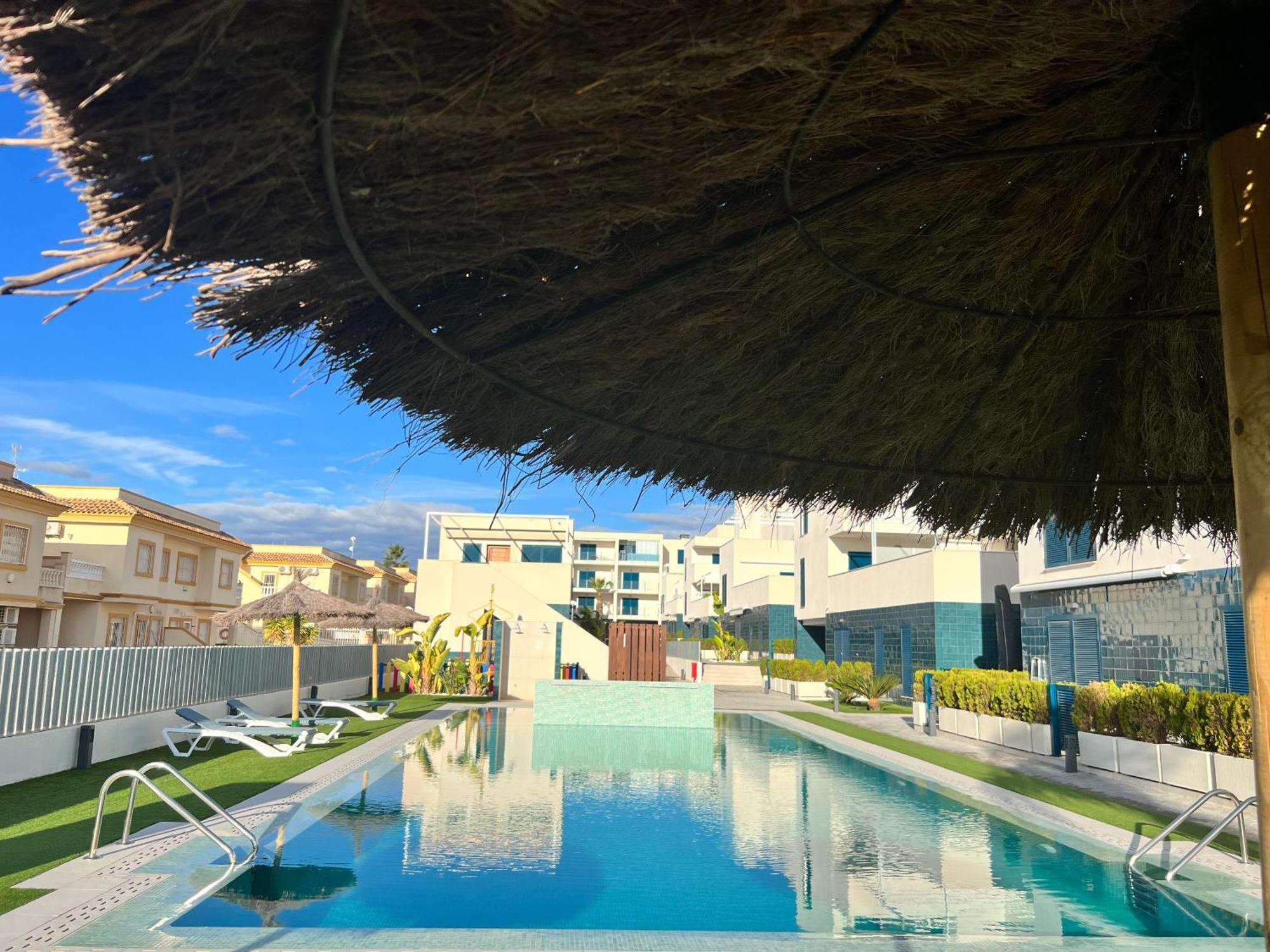 Turquesa Del Mar - Sun & Beach & Golf & Bike - Large Terrace Ground-Floor Spanish Apartment Dehesa de Campoamor  المظهر الخارجي الصورة